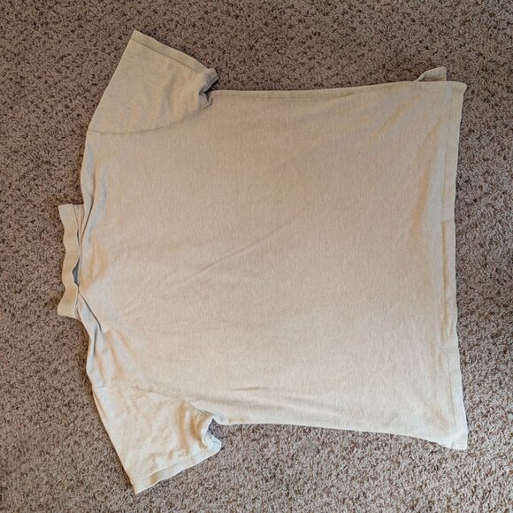 Eddie Bauer Polo Men’s XL Beige Tan Short Sleeve Cotton Classic Fit - Picture 10 of 15